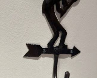 Kokopelli Bear Towel Hooks