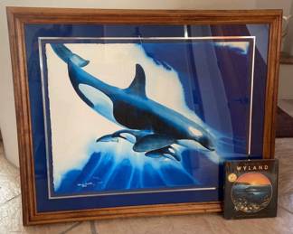 Wyland 1990 Hawaii Watercolor 