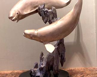 Robert Wyland Bronze Ocean Dance
