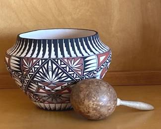 Signed Acoma Pottery 