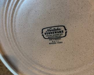 Madeira Noritaki stoneware dinnerware
