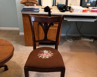 Needlepoint chair