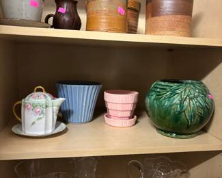 Pottery various kinds and sizes