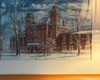 Framed picture of Miami University