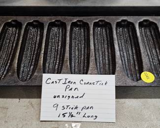CAST IRON CORNBREAD STICK PAN