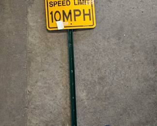 SLOW DOWN SIGN