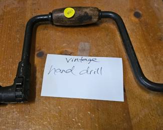 VINTAGE HAND DRILL