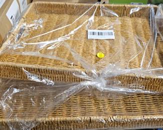 WICKER TRAYS