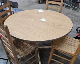 TABLE AND CHAIRS
