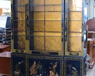 Painted China Cabinet