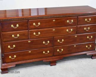 Statton Cherry Chippendale Dresser