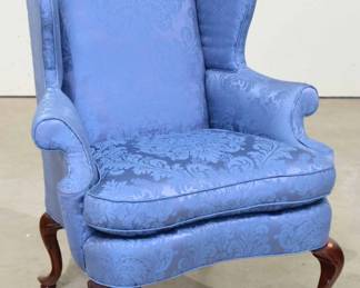 Southwood Mahogany Framed Wing Back Chair