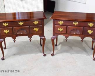 Pair of Statton Cherry Low Boys
