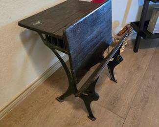 Antique School Desk