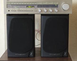 Yamaha Receiver/Wharfedale 7 Speakers