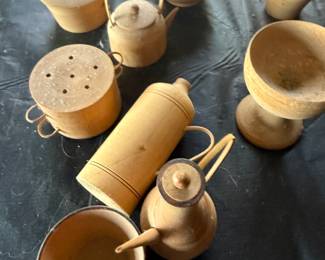 MCM Shanghai Habdicrafts turned bamboo utensils 