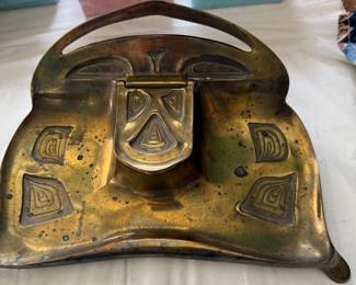 Bradley and Hubbard Art Nouveau inkwell, c. 1900
