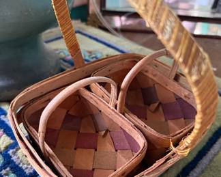  Vintage strawberry baskets