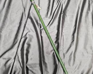 CUSTOM WALKING CANE WITH WWII GERMAN INSIGNIA