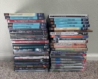 DVD Collection - Music, Movies, and Documentaries