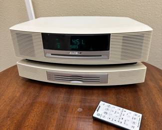 Bose Wave Music System with Remote and Manuals