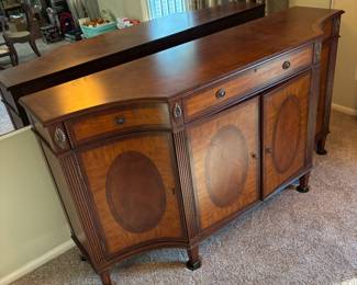 Elegant Ethan Allen Buffet Console Table