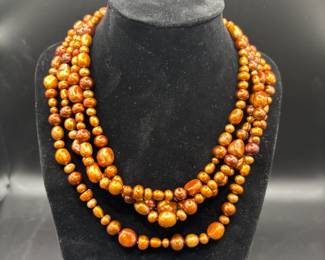 Elegant 70" Pearl Necklace