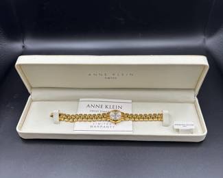 Anne Klein Watch with Sterling Silver Band