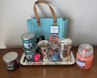 Yankee Candle Gift Set with Tote Bag and Accessories