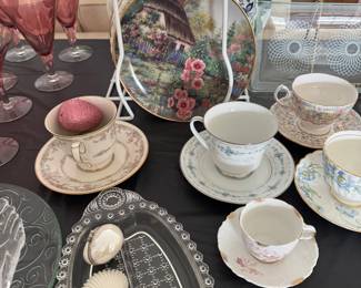Lovely Cups and Saucers - are you having a shower these are for you 