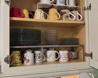 Cups, Mugs, Fruit Pattern Glass Dinnerplates - summer is coming 