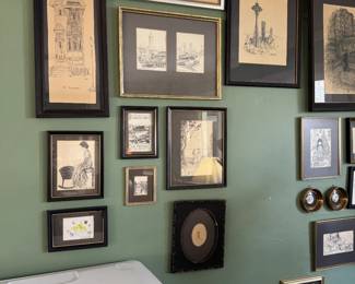 Framed artwork - Prints and Drawings 