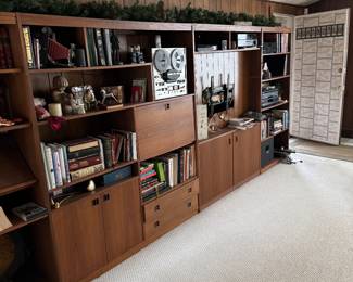 Room Bookcase - five sections 