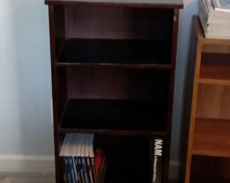 One of 6 small bookcases available