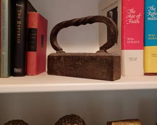 Heavy vintage doorstop