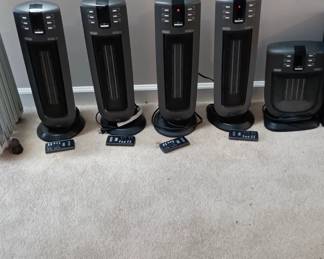 Ceramic heaters with remotes