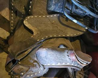 leather saddle