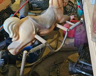 another vintage rocking horse