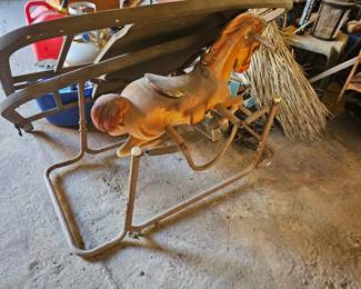 vintage rocking horse