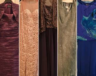 Designer gowns