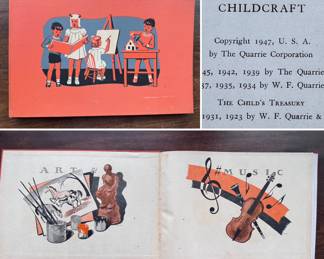 1947 Childcraft Art & Music book