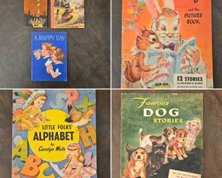 Kids vintage books