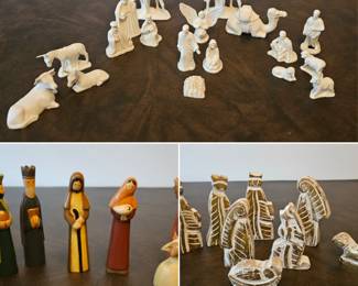 3- Nativity sets