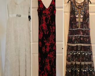 Designer dresses - third dress is a Jonny Was