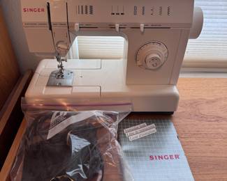 Singer Sewing Machine - lots of notions too, not pictured