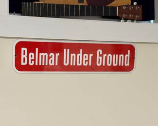Belmar Metal Wall Sign