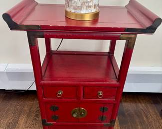 Asian Side Table