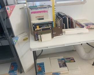 More artist's materials