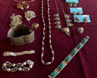 Vintage Taxco/Mexico jewelry