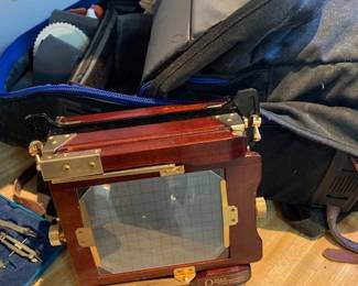 Osaka View camera with accessories and bag